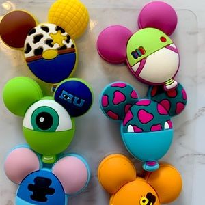 Disney Croc Charms- set of 10